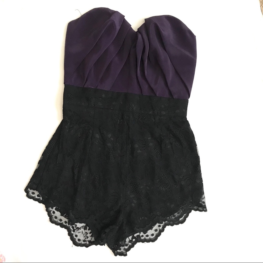 ASOS MINI LACE JUMPSUIT XS